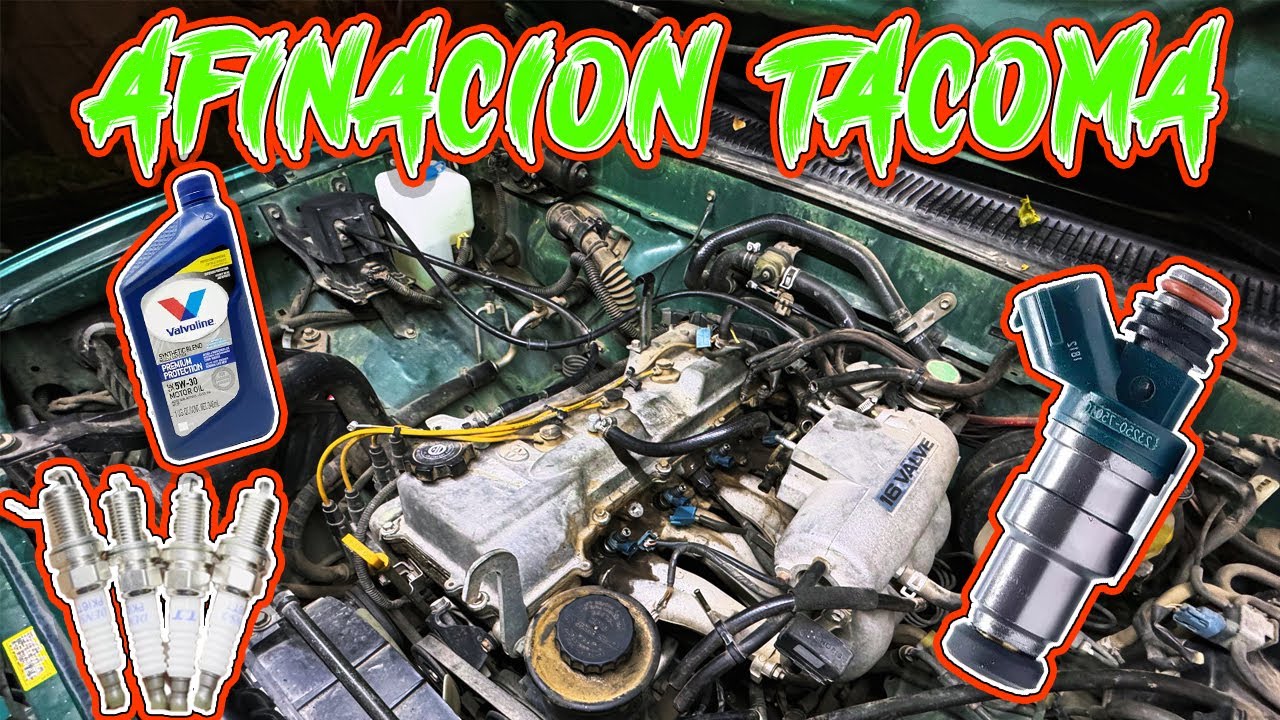 Afinacion de Tacoma|Tacoma Maintenance Guide|lalos garage|lavar inyectores|como cambiar el aceite