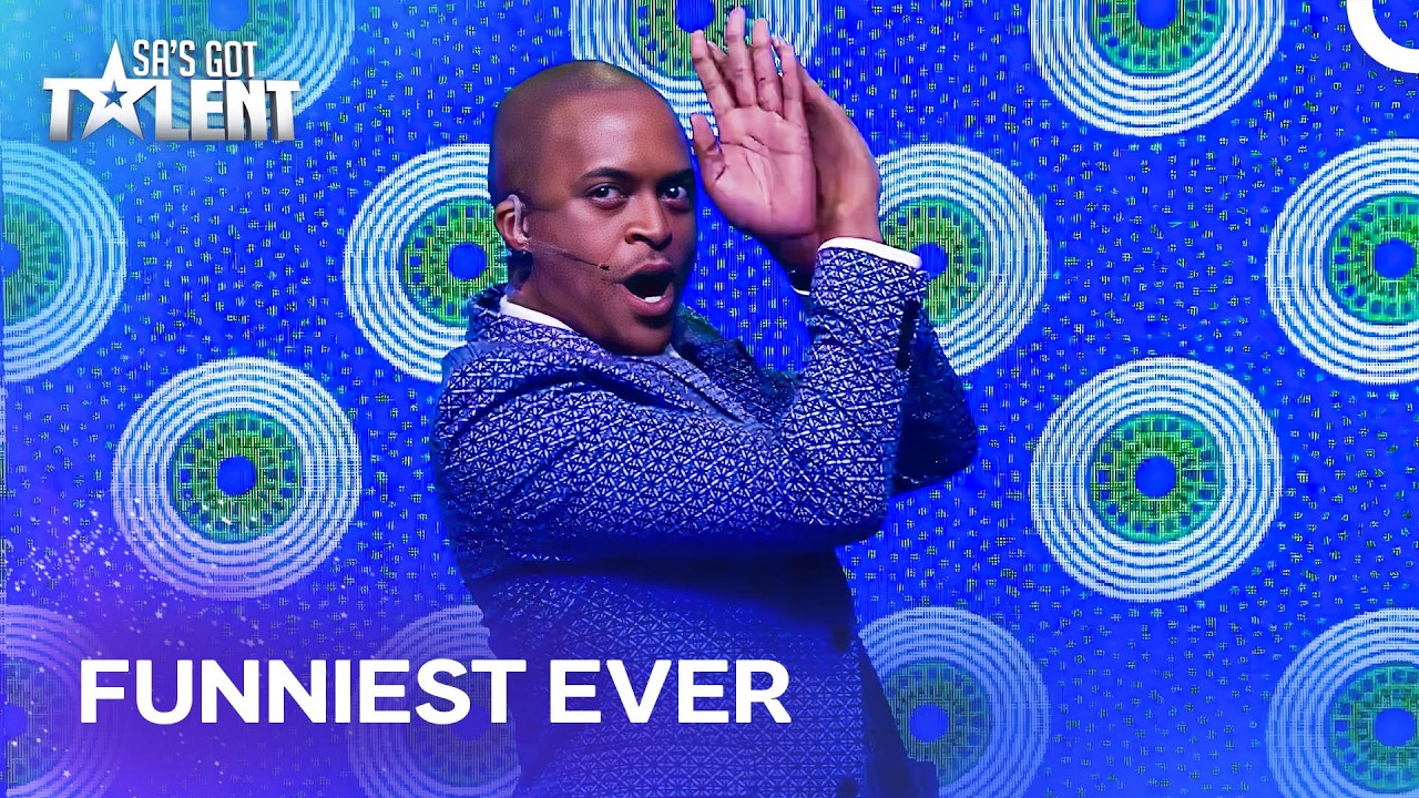 He Made Everyone Cry... From Laughter! | South Africa's Got Talent