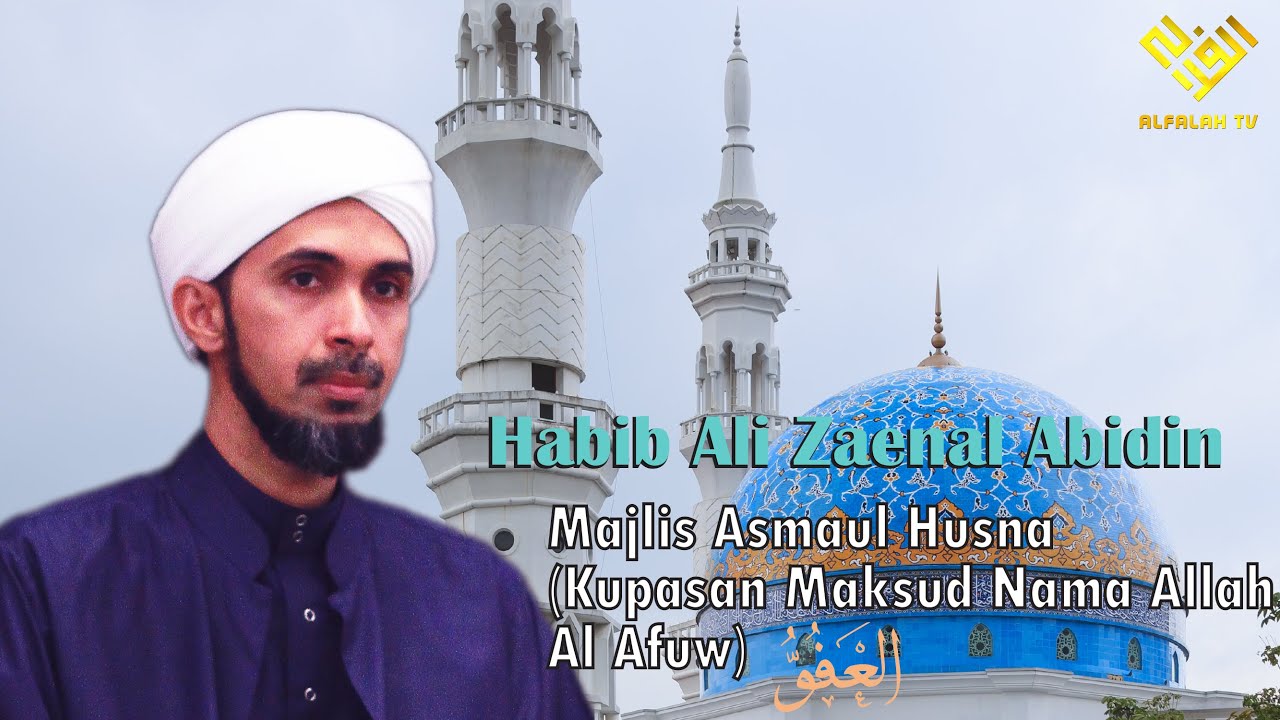 Tausiyah oleh Habib Ali Zaenal Abidin Al-Hamid di Masjid Al-Bukhary Kuala Lumpur - 8 Mac 2015