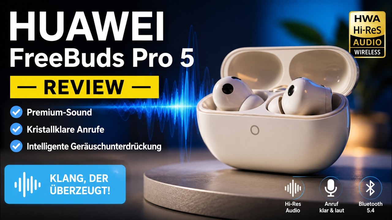 Warum ich sie (fast) liebe: Mein Problem mit den Huawei Freebuds Pro 5