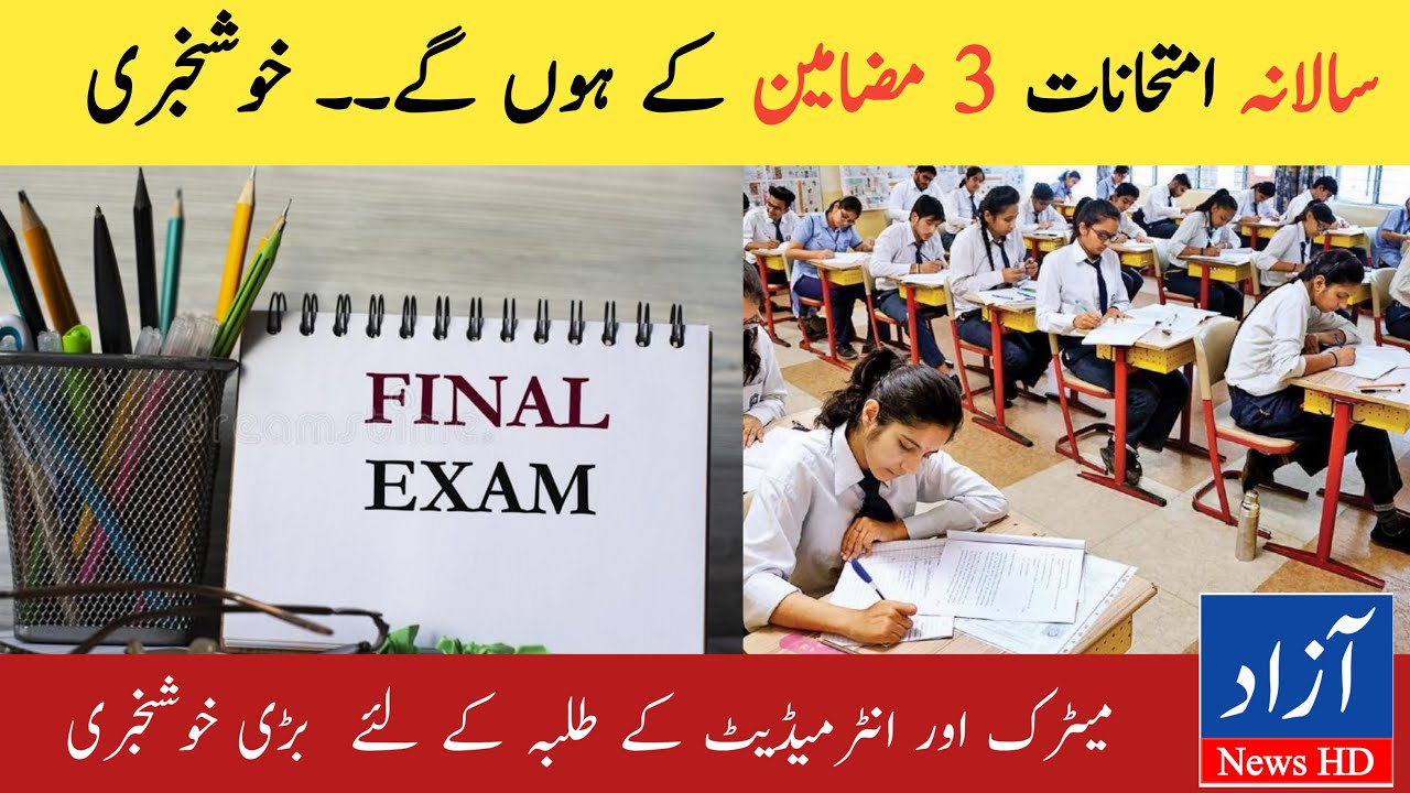 Breaking News | Big News for Matric and Inter Students | FBISE Latest News | Azad News HD