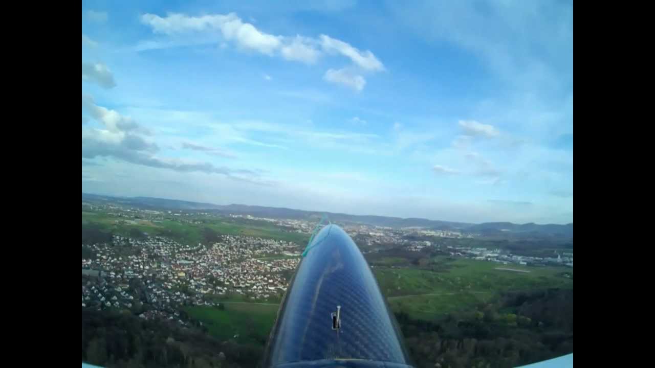 ROKE UAV Kamera-Drohne 3.Rundflug sehr hoch Sicht auf Kusterdingen Wannweil+Umgebung 1080p