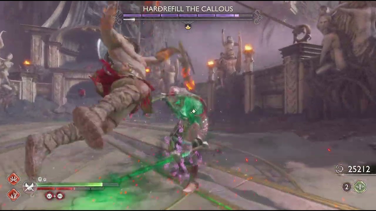 Hardrefill The Callous_God of War Ragnarök_Valhalla_No Damage_Show Me Mastery