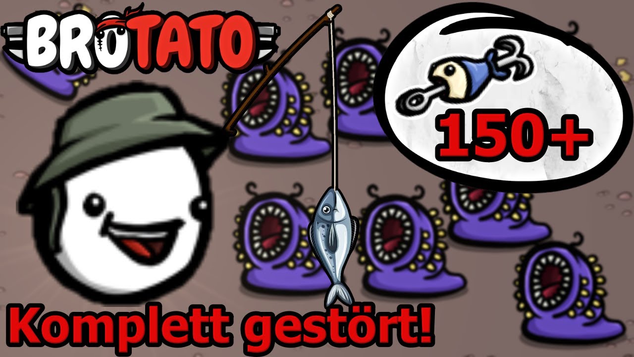 Der STÄRKSTE und SPAßIGSTE NEUE Charakter? Über 150 KÖDER! | Brotato 1.0 Update
