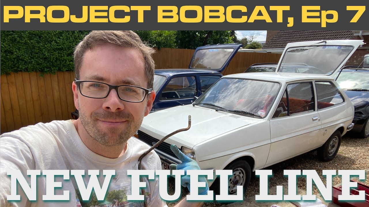 Mk1 Ford Fiesta 1.1L Restoration Episode 7: NEW FUEL LINES, REMOVING CARB AND ADJUSTING TAPPETS