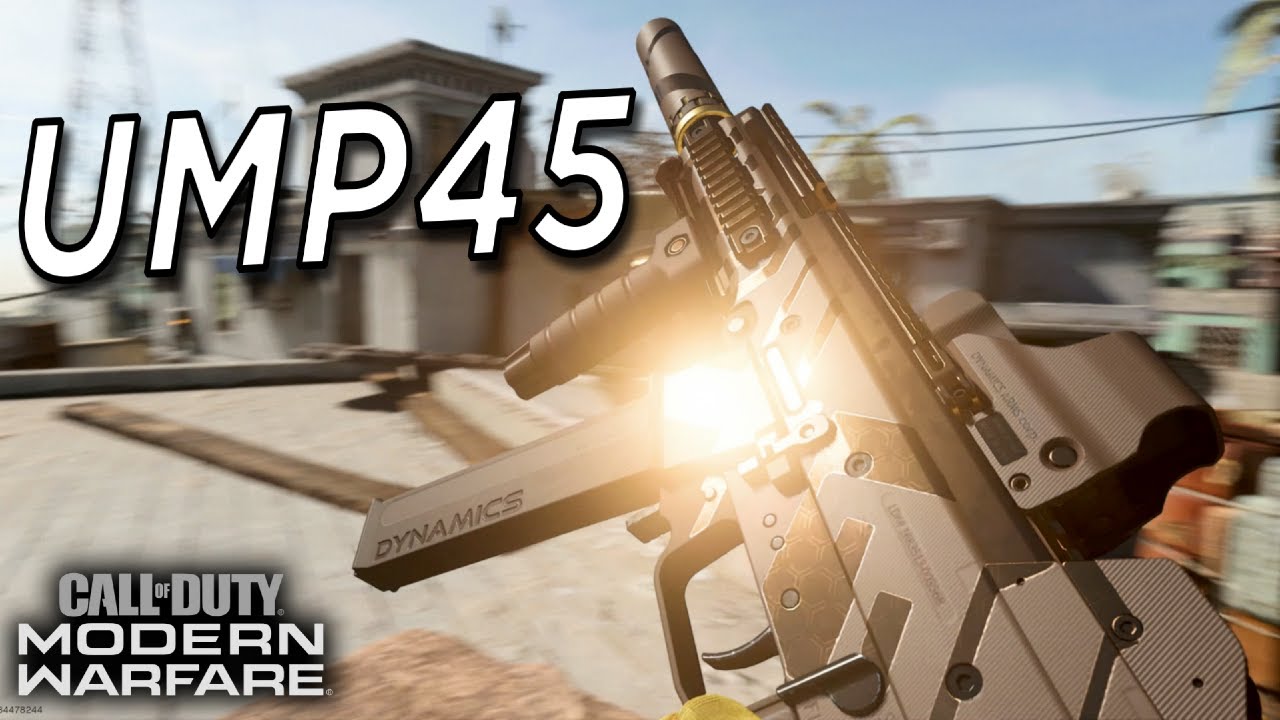 Легендарный UMP45 🤯 в геймплее Modern Warfare 2019 PS5