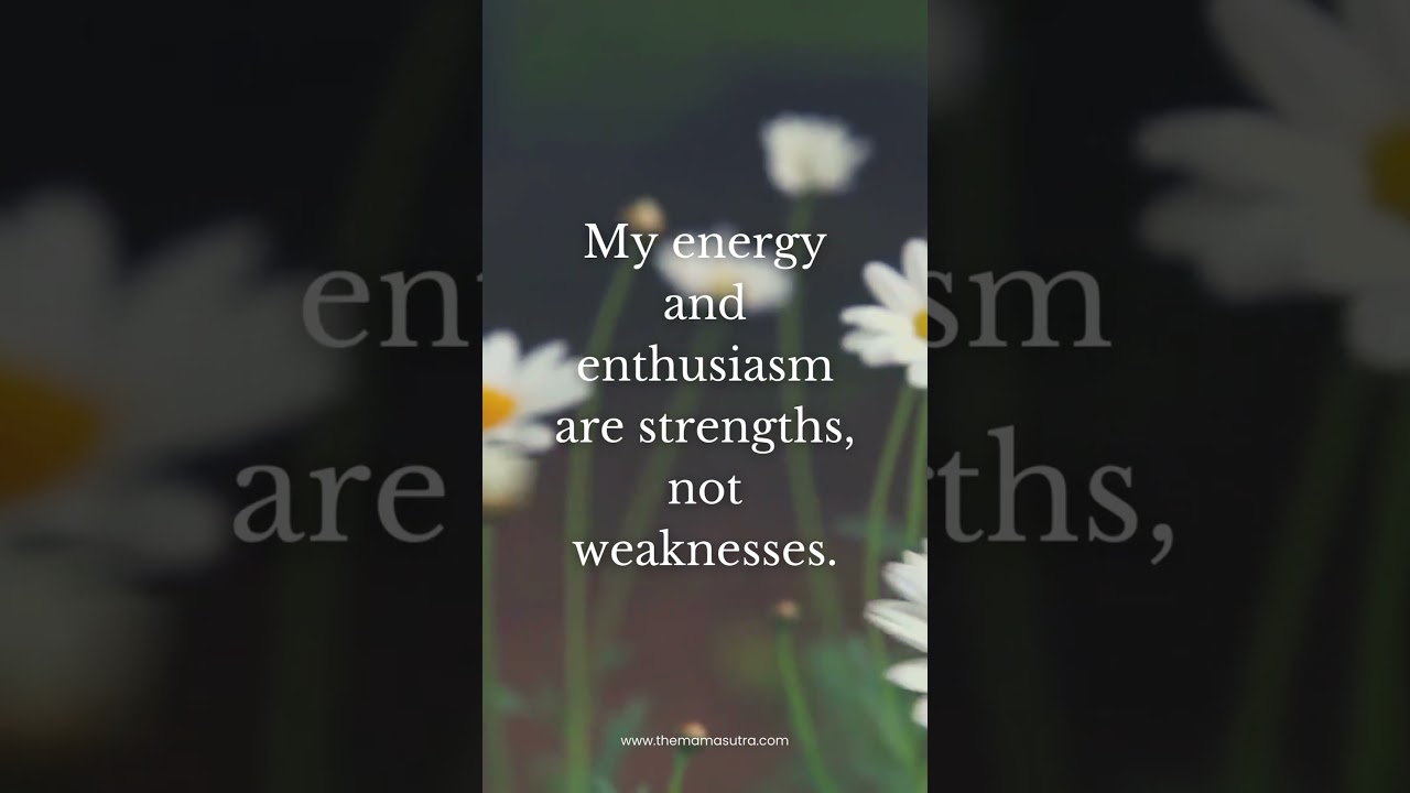 Energy & Enthusiasm: Celebrating My Inner Strength 💥