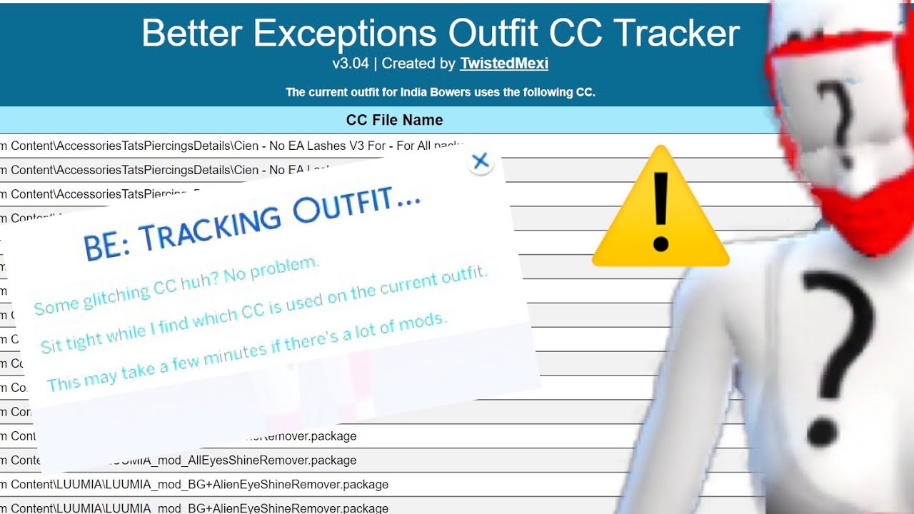 The Best & Quickest Way To Find & Fix Broken CC in Sims 4: Twisted Mexi Better Exceptions #thesims4