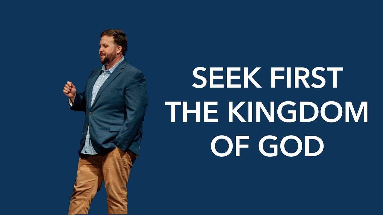 Seek First the Kingdom of God| Associate Pastor Jonathan Cook - 01/11/2026