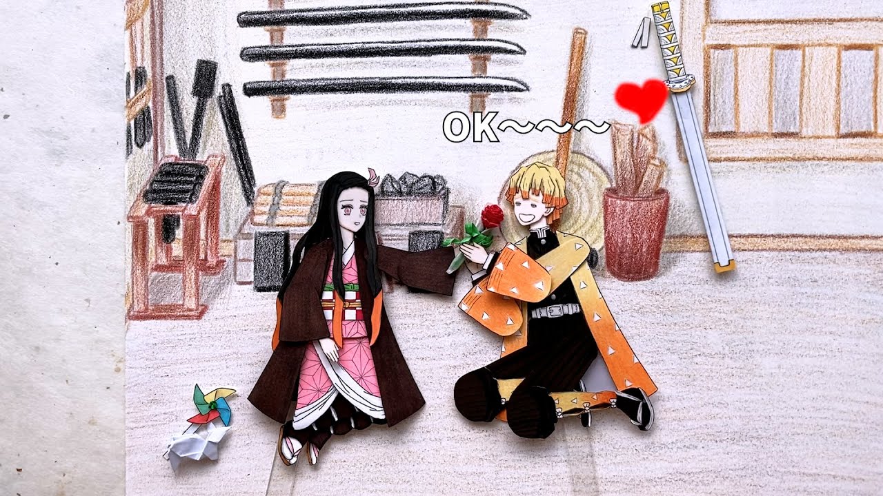 I-2 네즈코가 심심할때 / Nezuko isn't lonely / 伸縮自如的禰󠄀豆子 (sub)