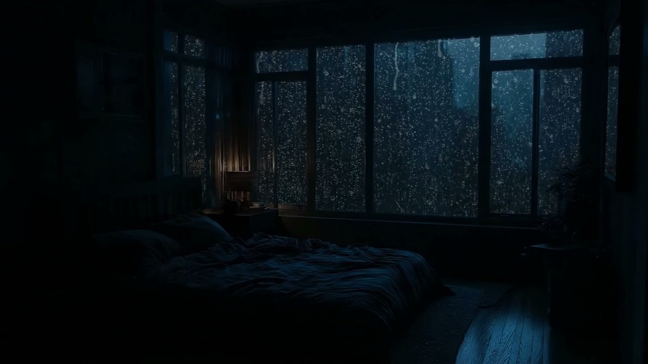 Soothing Rain Ambience to Ease Insomnia 🌙 Deep Sleep for Mental Calm and Better Well-Being