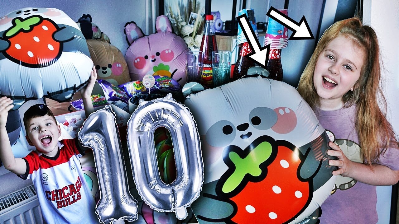 10 URODZINY OLIWII 💜 DOMOWA IMPREZA 💜 VLOG