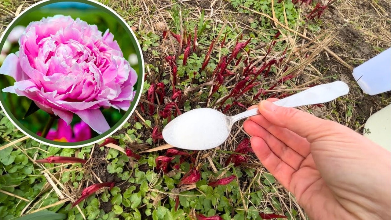 Wie düngt man Pfingstrosen im Frühling?