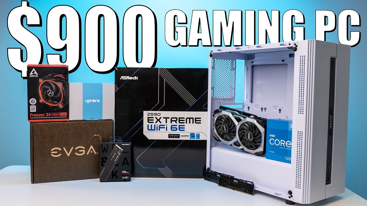 How to Build a $900 Gaming PC STEP BY STEP (Intel i5 11600K + GTX 1660 Super)
