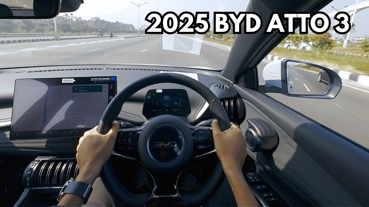 2025 BYD Atto 3 - Driving Impressions (POV)