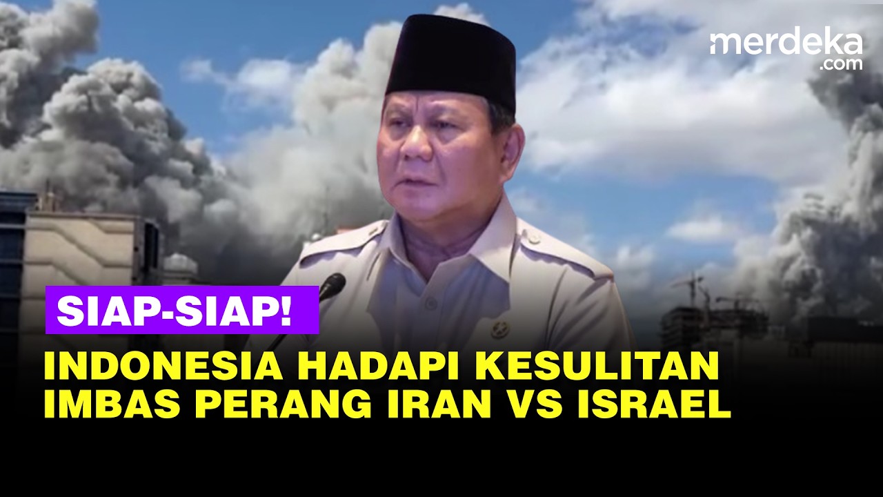Prabowo Blak blakan Indonesia Harus Siap Hadapi Kesulitan Imbas Perang Iran VS AS Israel