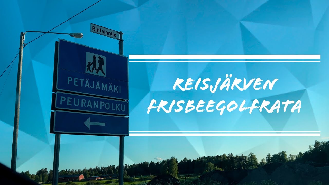 Reisjärvi Petäjänmäen Frisbeegolfrata testissä!