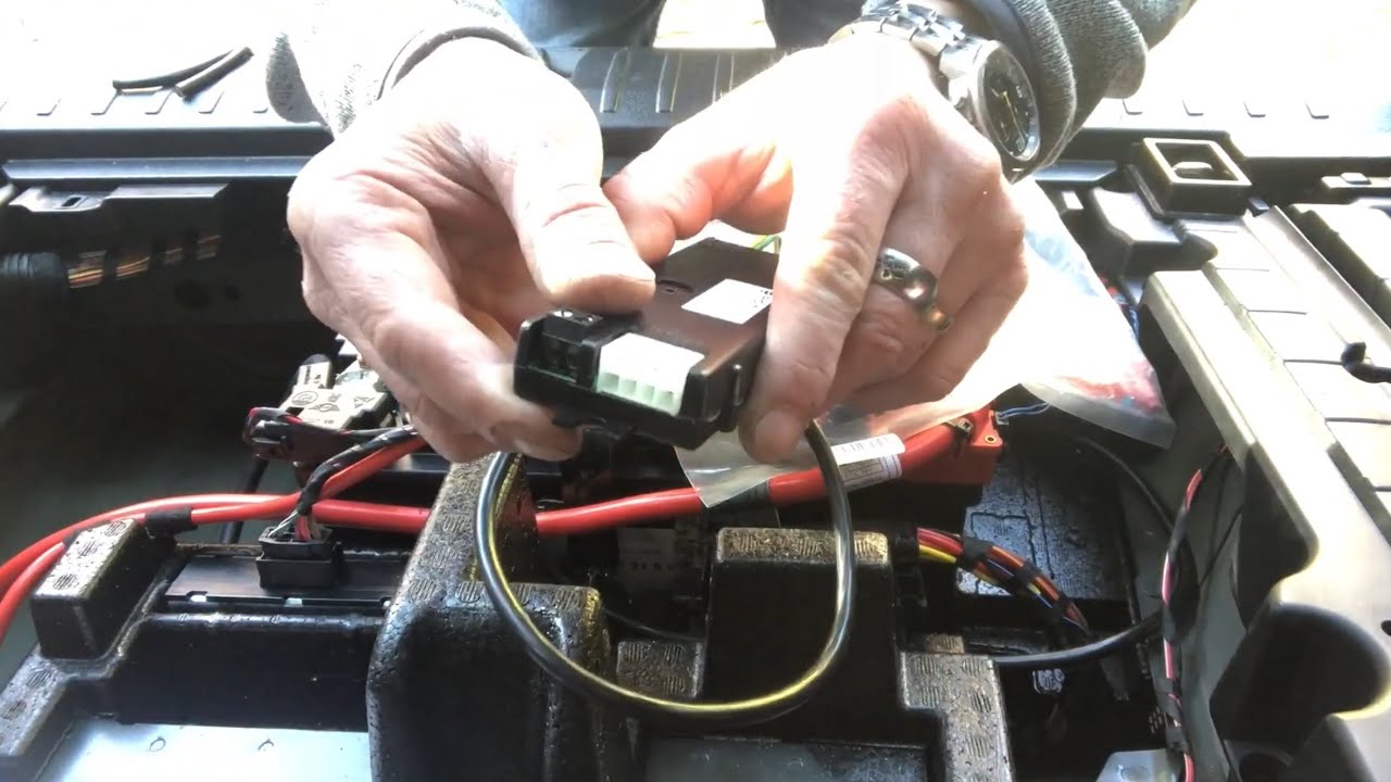 Tow bar electrics install BMW X3 F25