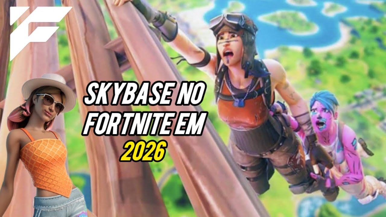 FIZEMOS UMA SKYBASE E O PIOR ACONTECEU!! *ganhamos?* | FORT POWER TEAM #fortnite #viral 