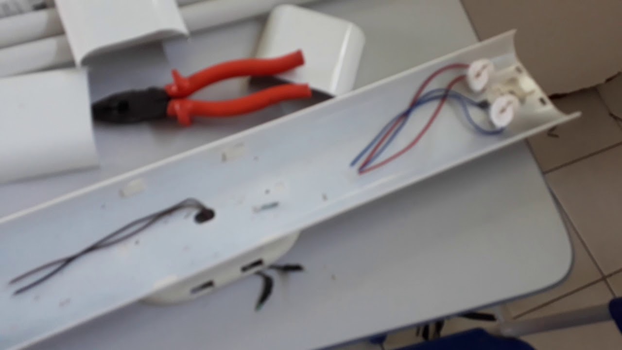 Como tirar o reator e colocar lampada de lede