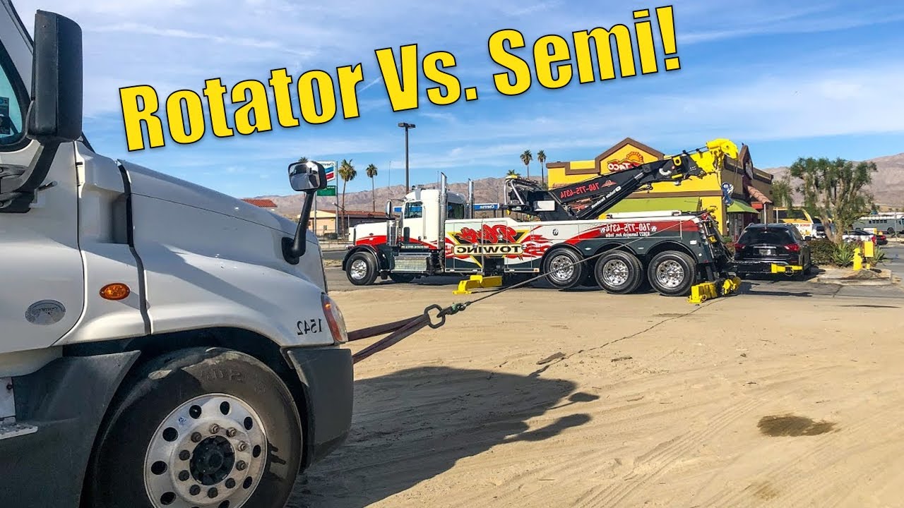 Semi Gets Stuck In Coachella
