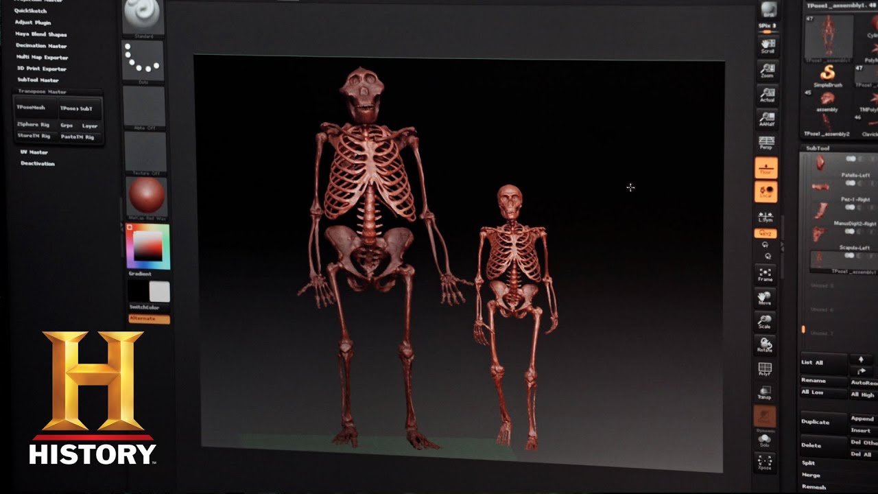 Bigfoot Captured: 3D-Printing a Bigfoot Skeleton | History