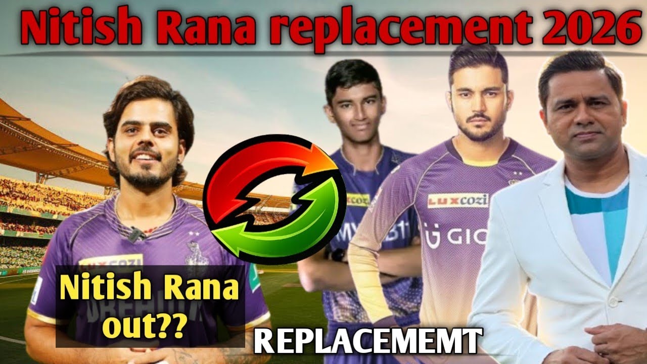 KKR Me Bada Replacement Twist! | Kaun Hoga Agla Game-Changer?