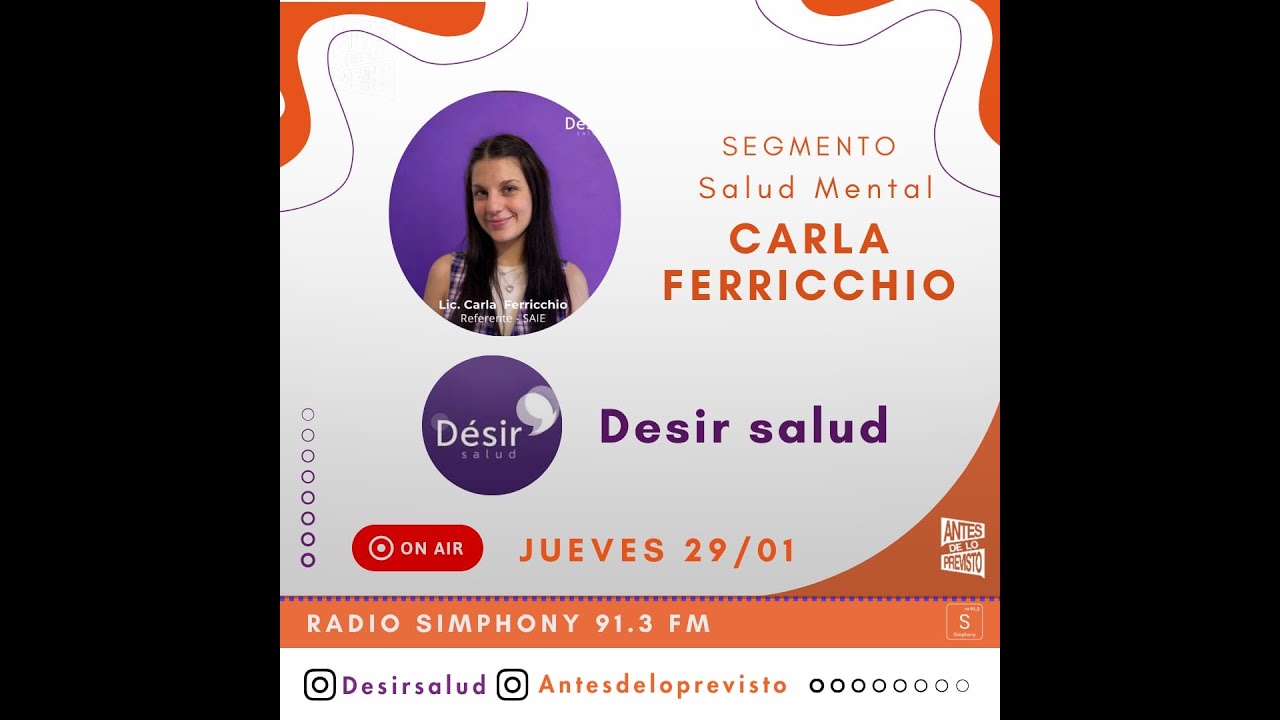 ADP segmento Salud mental con @desirsalud7396 y la inclusión escolar