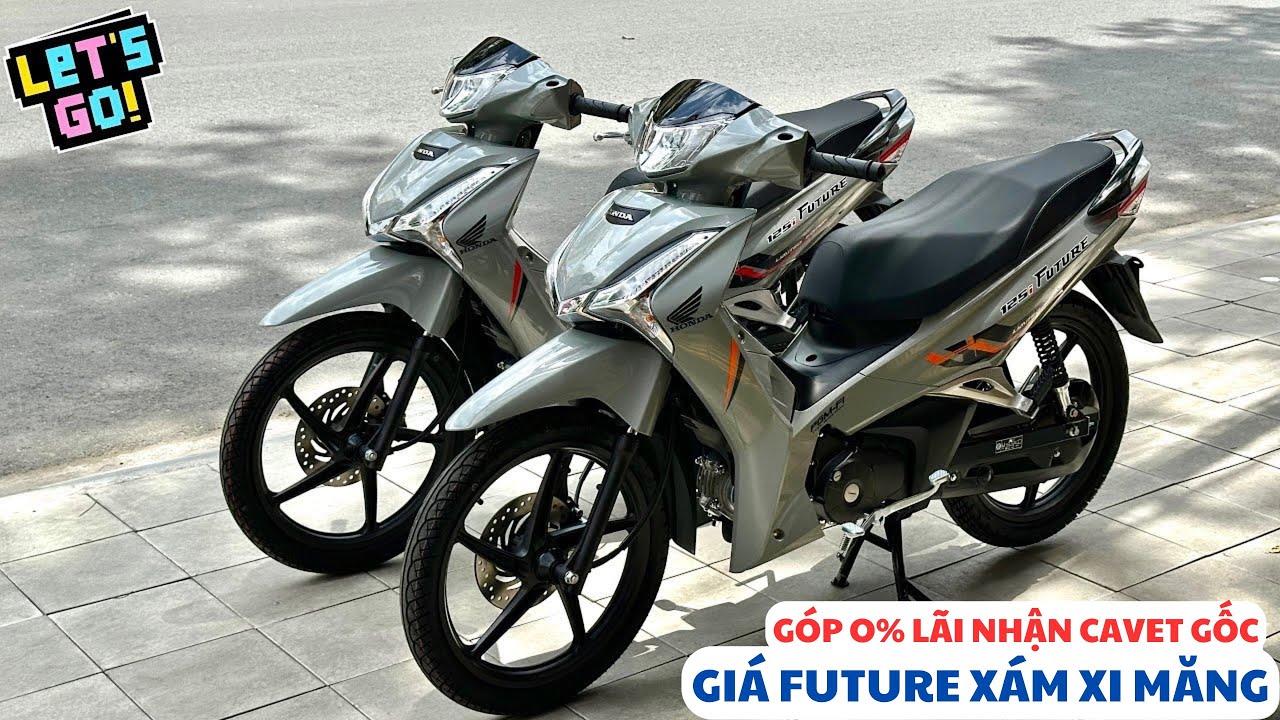 Giá Honda FUTURE LED 2026 Xám Xi Măng Limited & Ưu Đãi Trả Góp 0% Lãi Suất 01/26 | Tuấn Hồng Đức 6