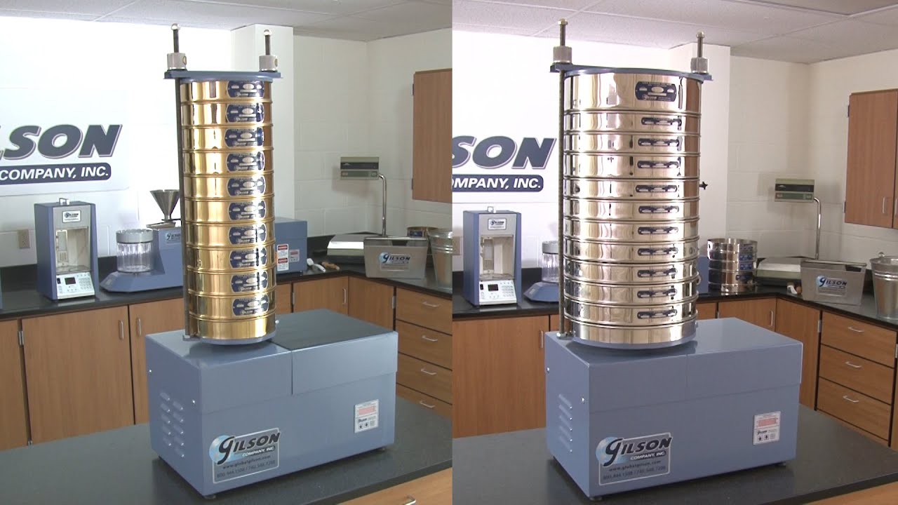 Gilson Tapping 8in and 12in Sieve Shaker (SS-8R, SS-12R)