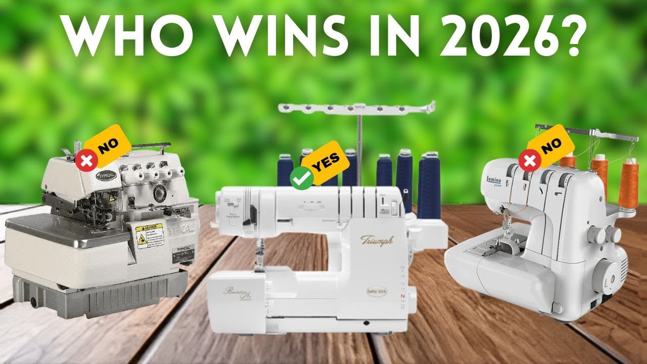Best Overlocker/Serger Machine Of 2026 [MUST Watch Before You Buy!]