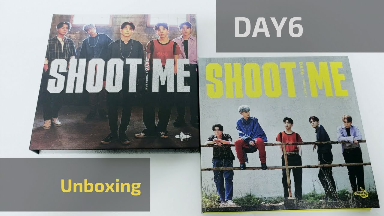 Day6 - Shoot me vol.1 unboxing (couple of bros chilling 6 ft apart)