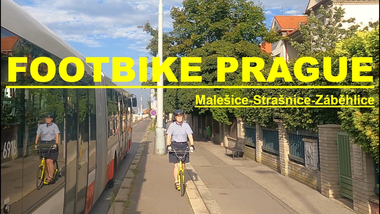 Prague Urban Footbike: Malešice - Strašnice - Záběhlice