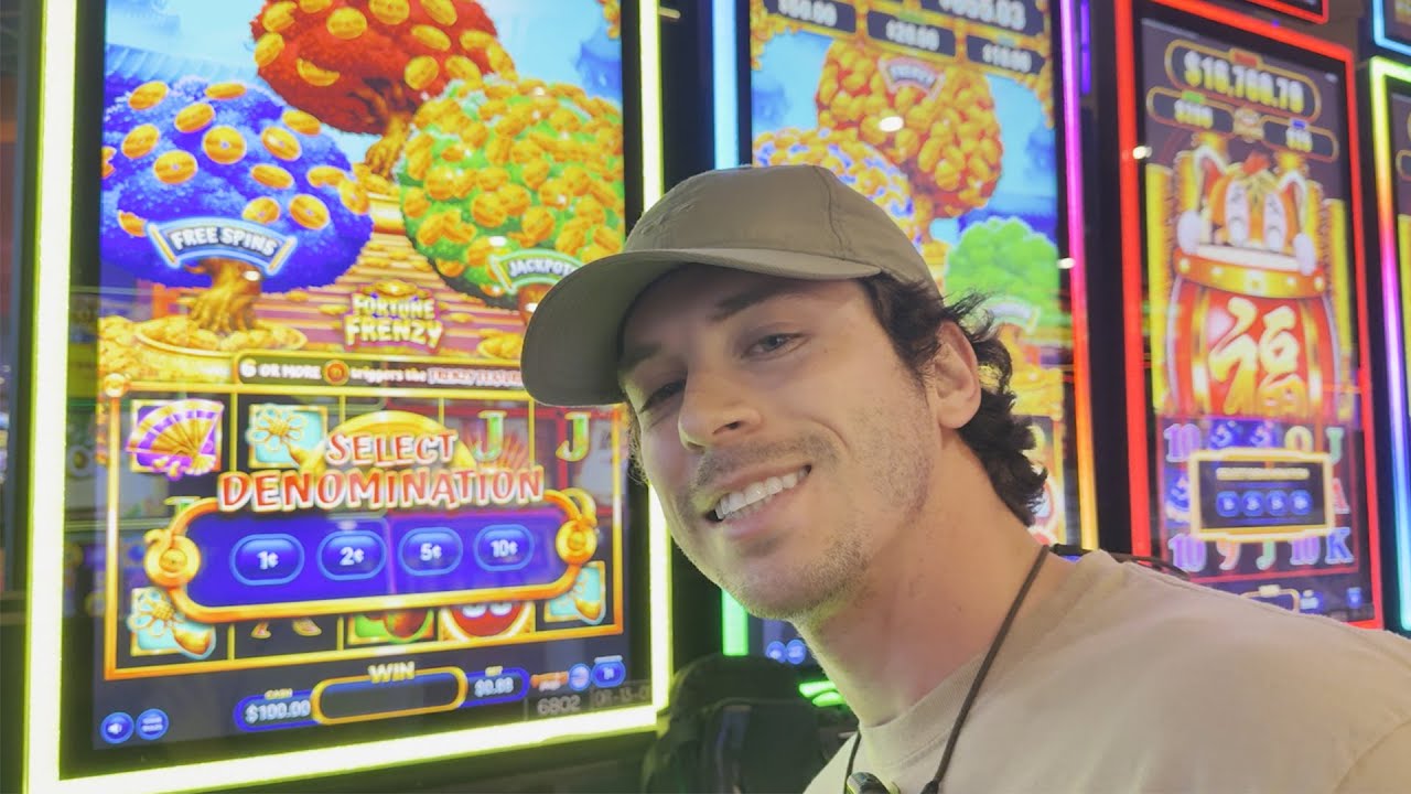 Amazing Bonuses On The Fortune Frenzy Slot Machine At Coushatta Casino!
