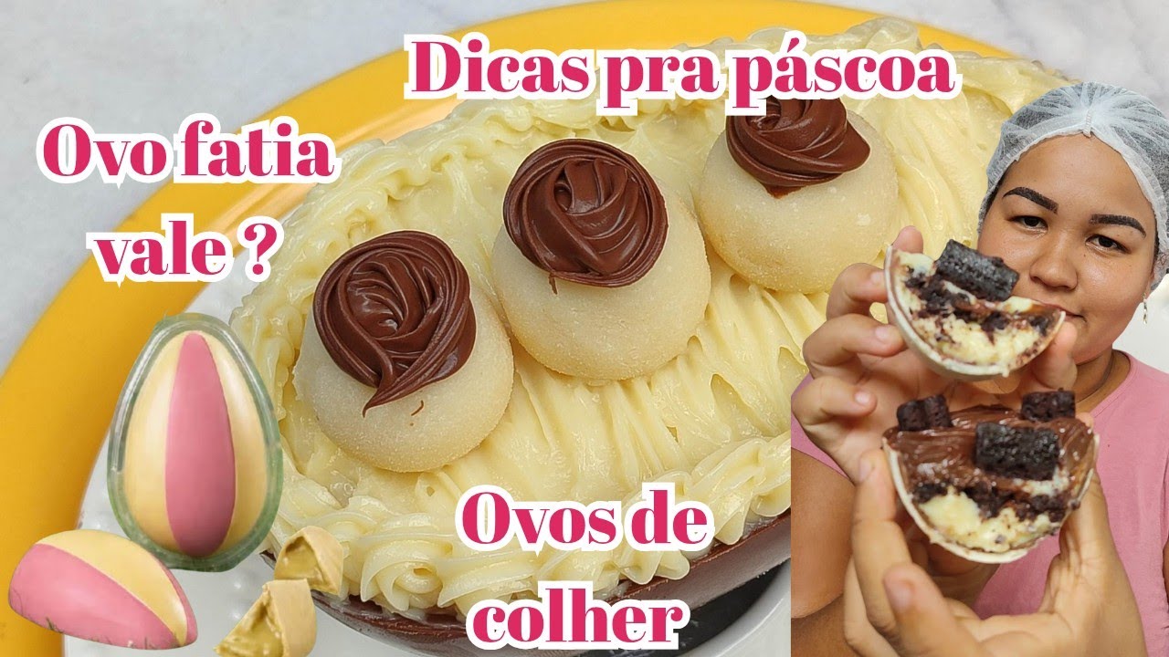MARATONA DE PÁSCOA 2026|MONTANDO OVOS DE COLHER PRO CARDÁPIO 