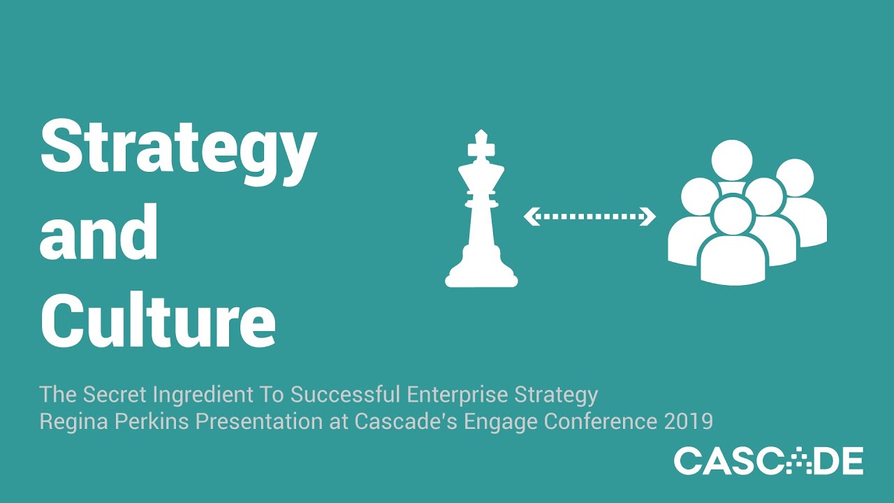 Strategy and Culture - The Secret Ingredient for Successful Enterprise Strategy