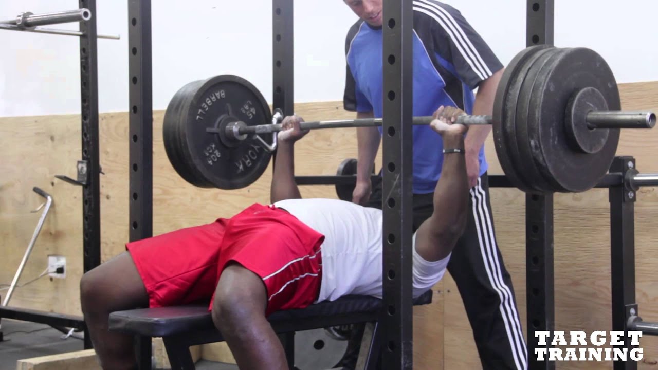 Denzel Philip 425lb Bench Press - Target Training