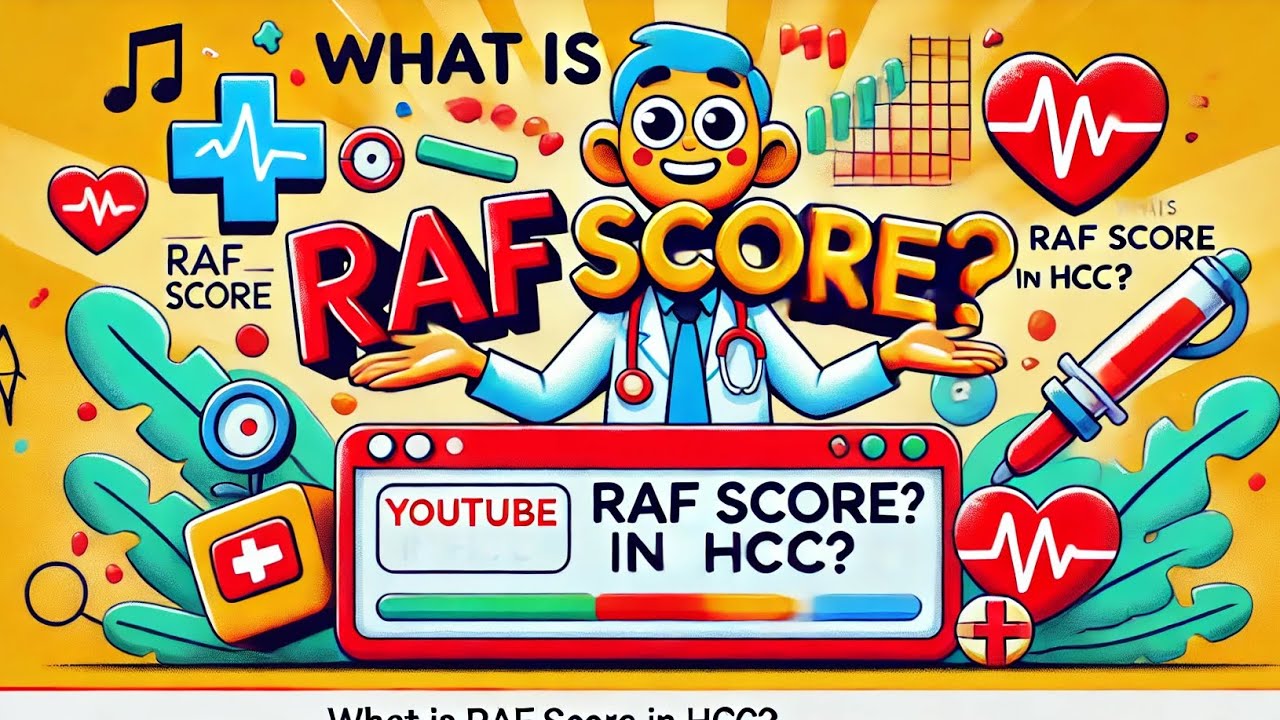 What is RAF score in HCC ?