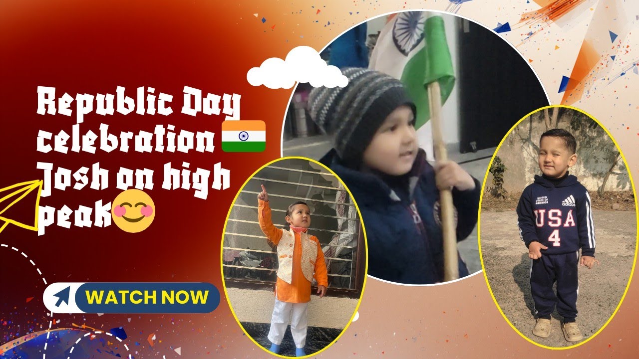 Republic day celebration josh on high peak 🇮🇳 