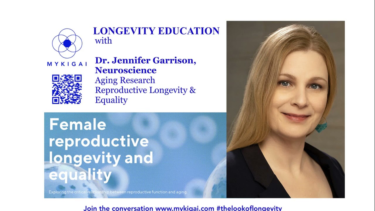 Let's Talk Women's Longevity 👉 Reproductive Longevity with Dr. Jennifer Garrison.