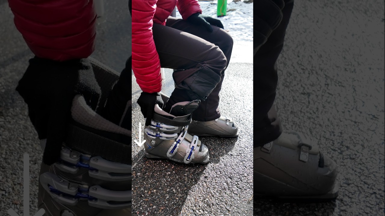 how to take off your ski boots