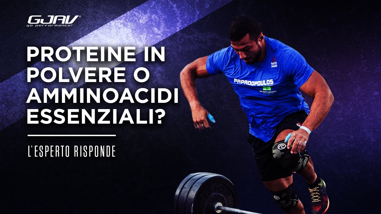 PROTEINE IN POLVERE O AMMINOACIDI ESSENZIALI PER IL CROSSFIT?