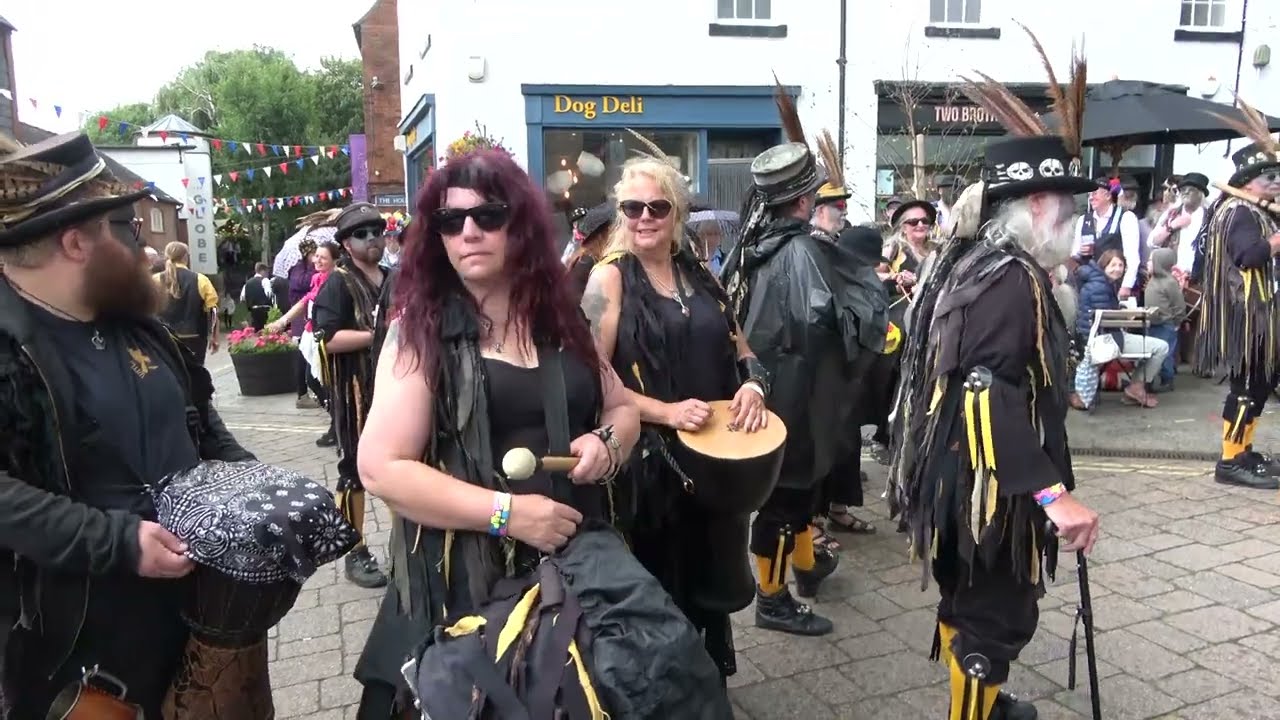 The Witchmen 'Babylon is Fallen to Rise No More' at Warwick Folk Festival Saturday 29th July 2023