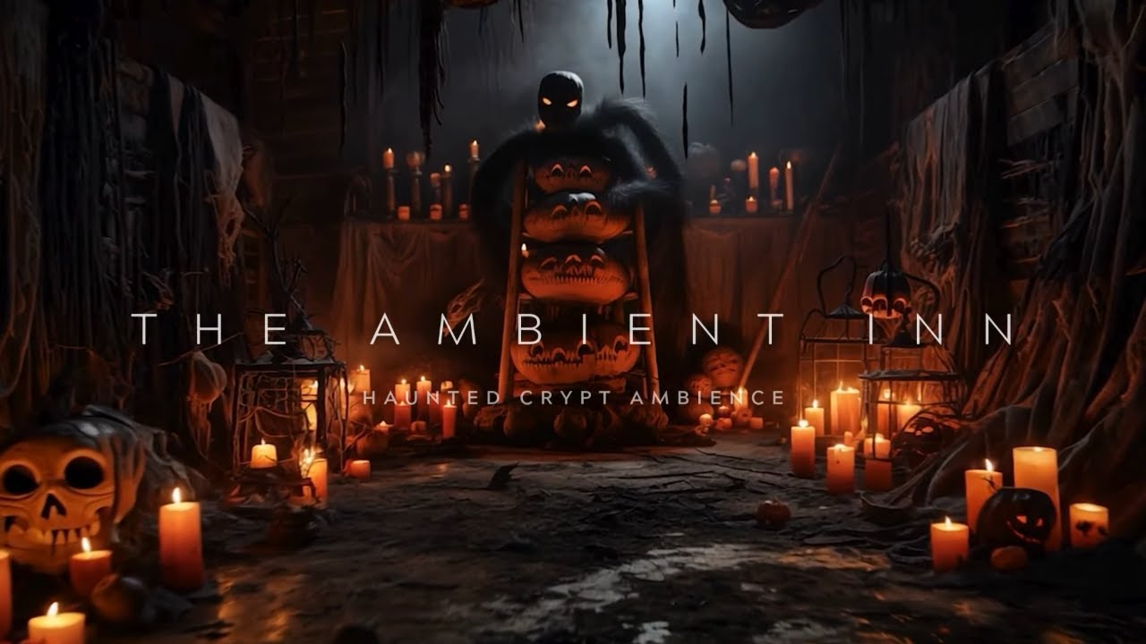 Haunted Crypt Ambience | 10 Hours of Spooky, Ominous, and Dark Horror Sounds