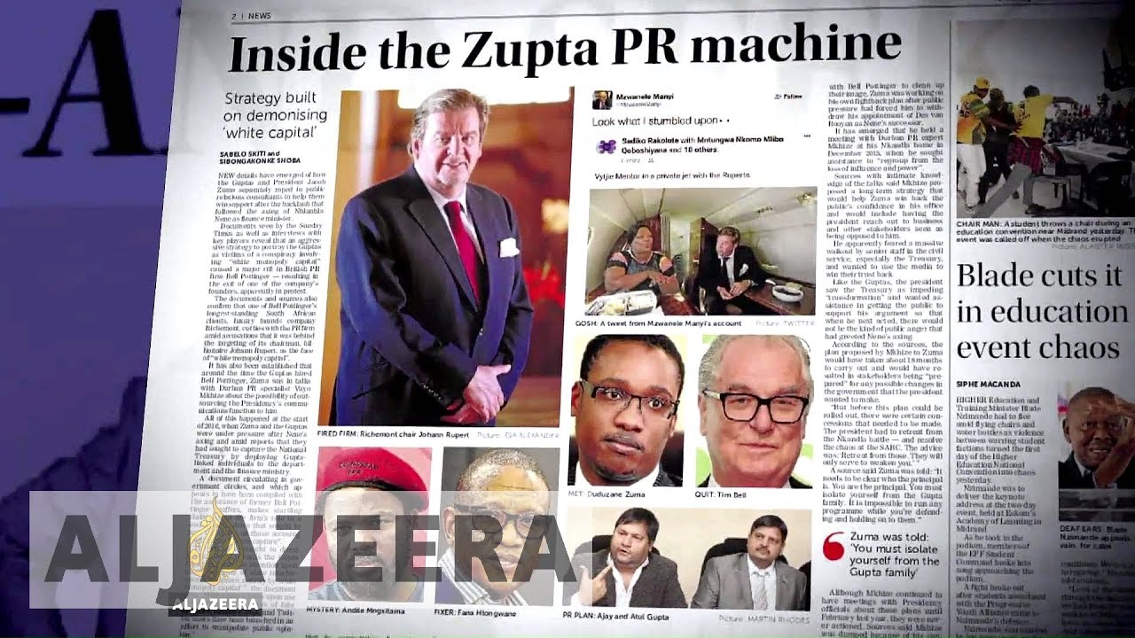 A war of buzzwords in South Africa's Media - The Listening Post (Feature)