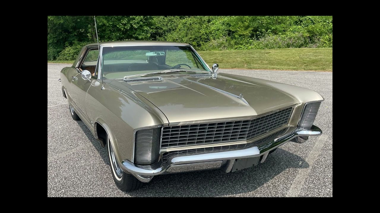 1965 Buick Riviera History #AutomotiveHistory #ClassicBuick #VintageCars