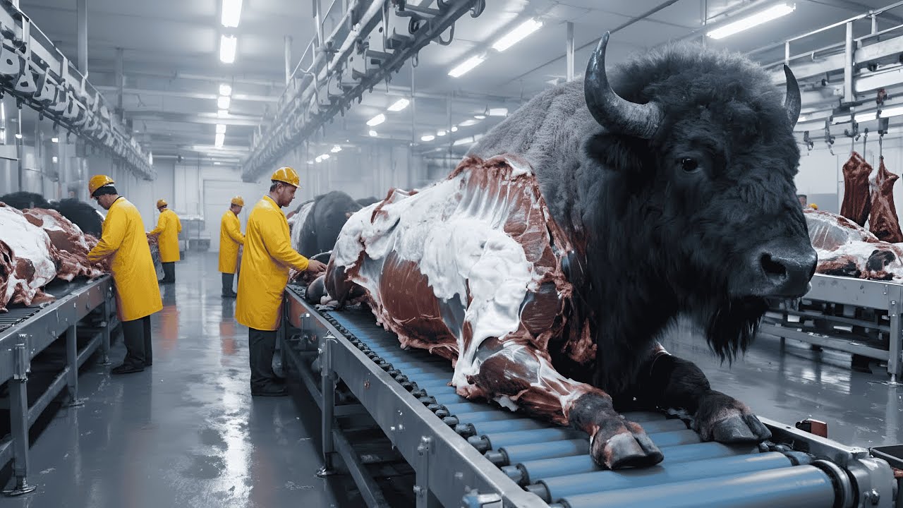 Inside the Buffalo-Leather Factory: From Farm to Heavy-Duty Luxury Goods (Full Process)....