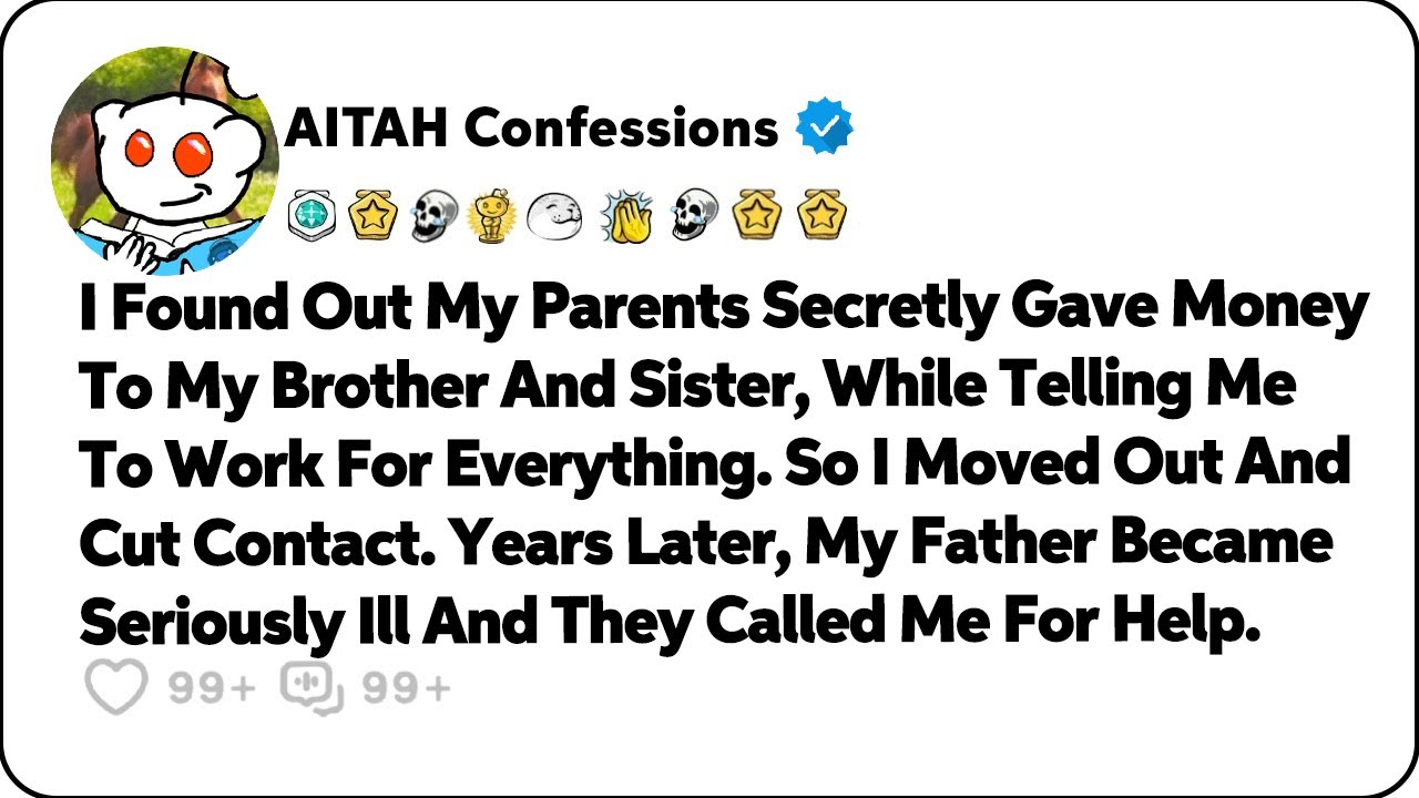 I Found Out My Parents Secretly Gave Money To My Brother And Sister, While… Reddit Family Stories