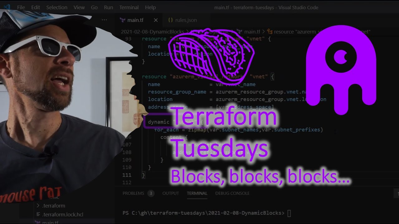 Использование динамических блоков в Terraform