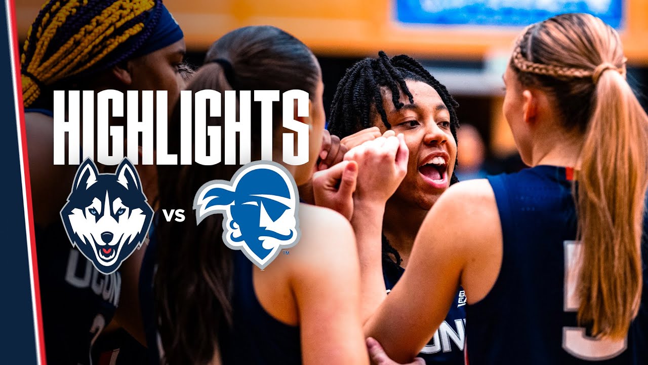 HIGHLIGHTS | #9 UConn Women's Basketball at Seton Hall